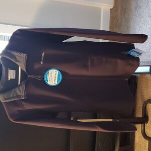 Dark purple wind/water resistant coat